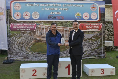 İlçemiz Nysa Antik Kenti'nde Türkiye Oryantiring Şampiyonası 2.Kademe Yarışması düzenlendi.
